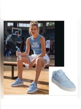 adidas Rivalry Lux Low sneakers blue size 8.5 US OR 40 2/3  FR   NWT